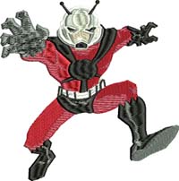 Ant Man-Ant Man embroidery, machine embroidery, Avengers embroidery
