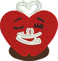 Loving heart-Valentines day, Loving heart, Loving embroidery, Heart embroidery, machine embroidery, Valentines day embroidery