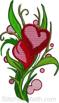 Rose long spray-Rose embroidery, roses embroidery, Flower embroidery, Rose Spray embroidery, machine embroidery, floral embroidery, 