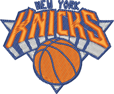 NY Knicks-NY, Knicks, basketball, machine embroidery