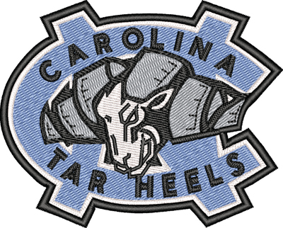Carolina Tar Heels-Carolina ,Tar,Heels, basketball, Carolina, machine embroidery