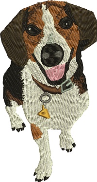beagle-machine embroidery beagle embroidery beagle dog beagle machine embroidery animals embroidery