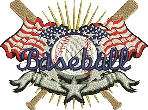 Baseball All American Game Set-BASEBALL ALL AMERICAN BASEBALL SET SPORTS 