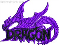 Purple Dragon-Purple dragon, machine embroidery designs, dragon embroidery, dragons, stitchedinfaith.com, embroidery, dragon, embroidery dragons, 