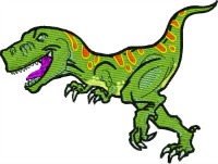 Dinosaur 1-Dinosaurs, animals, machine embroidery, Childrens dinosaurs, child embroidery, boys embroidery, creatures, stitchedinfaith.com