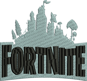 Fortnite-Games, machine embroidery, fortnite , children, 