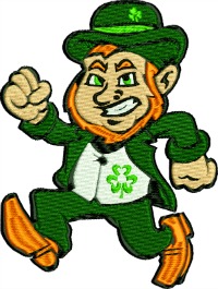 Get your Irish on-Irish, St. Patricks Day, machine embroidery, embroidery,stitchedinfaith.com