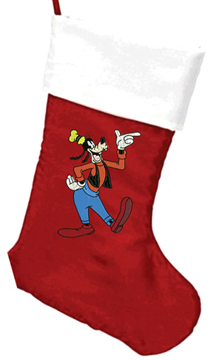 Personalized Goofy Christmas stocking-PERSONALIZED, CHRISTMAS, STOCKING, FREE NAME, GOOFY
