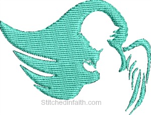 In the arms of an Angel  boy-Christening embroidery, machine embroidery, Angel Embroidery, Baby embroidery, Angel boy