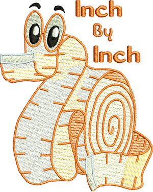Inch by inch-Sewing, machine embroidery,measuring tape embroidery, measuring tape,craft embroidery,seamstress embroidery, 