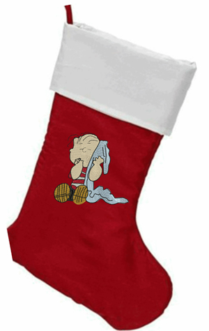 Personalized  Christmas Stocking-LINUS Stocking, Christmas stockings, holiday stockings,  stocking,embroidered stockings, personalized stockings