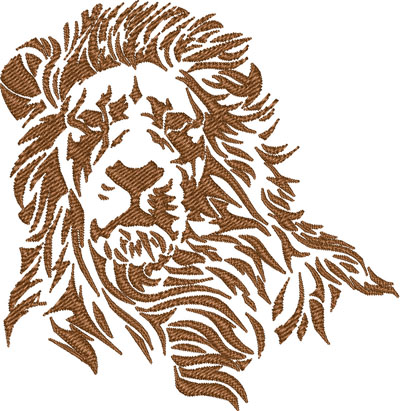 Lion of Judah-Lion, Judah, Christian, Judaism, machine embroidery, animals