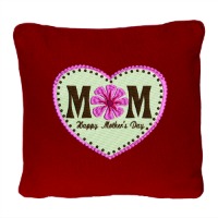 Mother's Day embroidered pillow
