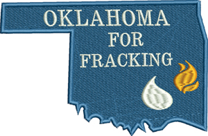 Oklahoma for Fracking-Oklahoma, Fracking, machine embroidery, occupations, jobs
