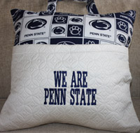 Reading pillow Penn State-reading pillow, pillow,college,penn, state,school,Christmas gifts, school