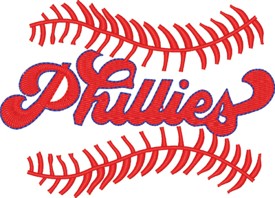 Phillies in stitches