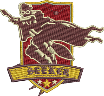 Seeker-Seeker, fortnite, character, figures, machine embroidery