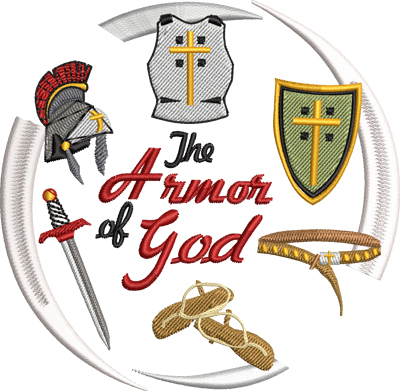 The Armor of God-The Armor of God, God, Armor, machine embroidery, embroidery designs, Religion