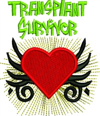 Transplant Survivor-transplant transplant survivor survivors machine embroidery embroidery stitchedinfaith.com