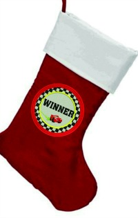 Personalized  Winner circle Christmas Stocking-Winners circle, Christmas stockings, Car stocking, embroidered stocking stitchedinfaith.com 