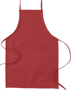 2 pocket long bib aprons-bib aprons, embroidered aprons, apron, adjustable apron, two pocket aprons