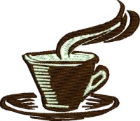 Cup of Coffee-COFFEE CUP OF COFFEE KITCHEN EMBROIDERY COFFEE EMBROIDERY MACHINE EMBROIDERY CUP OF JOE STITCHEDINFAITH.COM