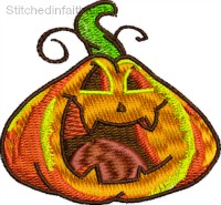Happy Pumpkin-Happy Pumpkin, Pumpkins, Pumpkin embroidery, machine embroidery, embroidery, Holiday embroidery