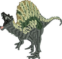 Spinosaurus-Dinosaurs embroidery, Spinosaurus, Spinosurus embroidery, machine embroidery
embroidery, Pre Historic animals